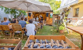 Fercher ObstkistenBühne, Foto: Martin Karnbach, Lizenz: Gemeinde Schwielowsee